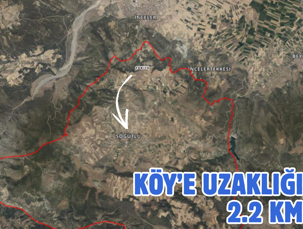 DENİZLİ ÇARDAK SÖĞÜT 3.961 M² TARLAMIZ SATILIKTIR - DENİZLİ ÇARDAK fotoğraf 2